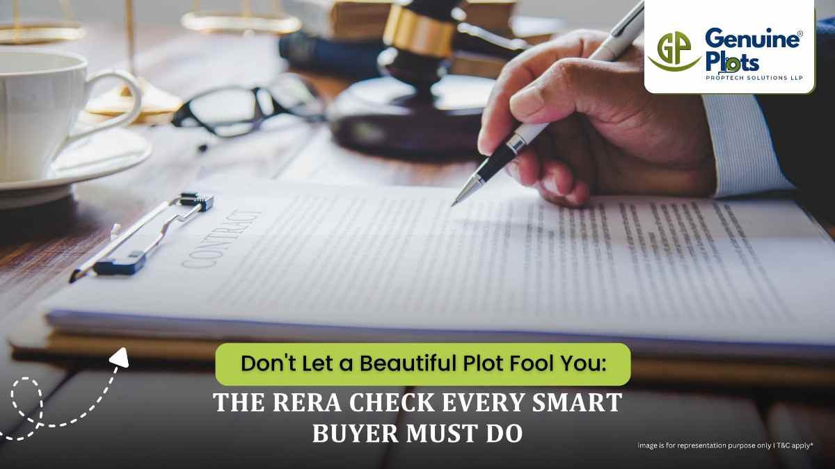 Don't Let a Beautiful Plot Fool You: The RERA Check Every Smart Buyer Must Do