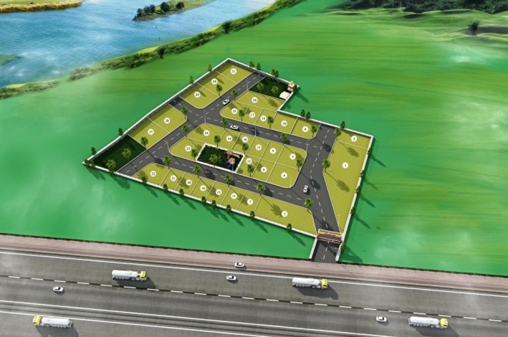 Saraswati Park Plots for sale Near Hotel Mahindra, NH-4, Khodashi, Tal.- Karad, Dist.- Satara. , satara