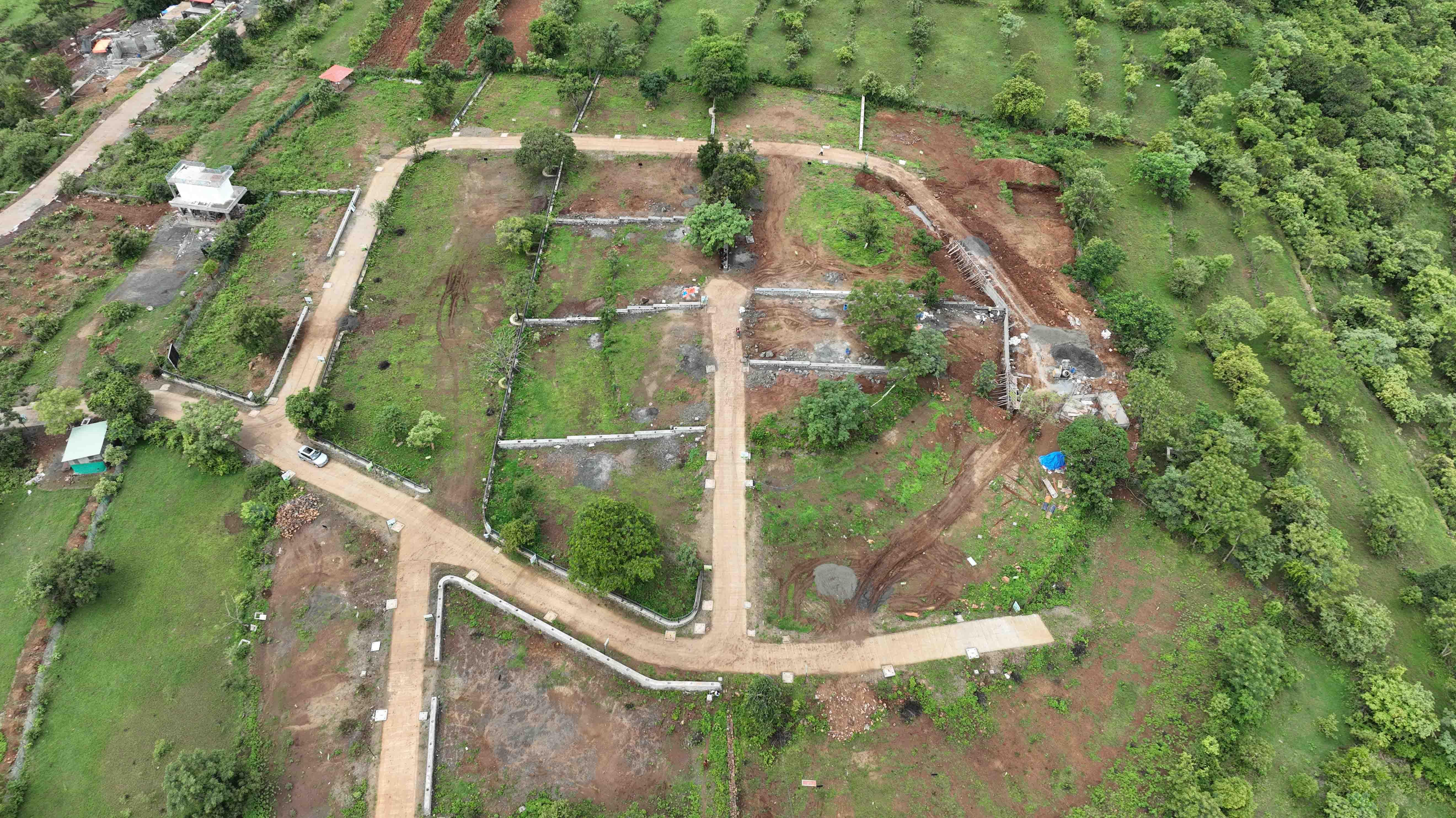 Tikona Srushti Plots for sale Near Hadashi Lake, Pavana Dam Road, Mulshi, Pune – 412108. , Mulshi